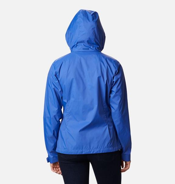 Columbia Switchback III Rain Jacket Blue For Women's NZ75826 New Zealand